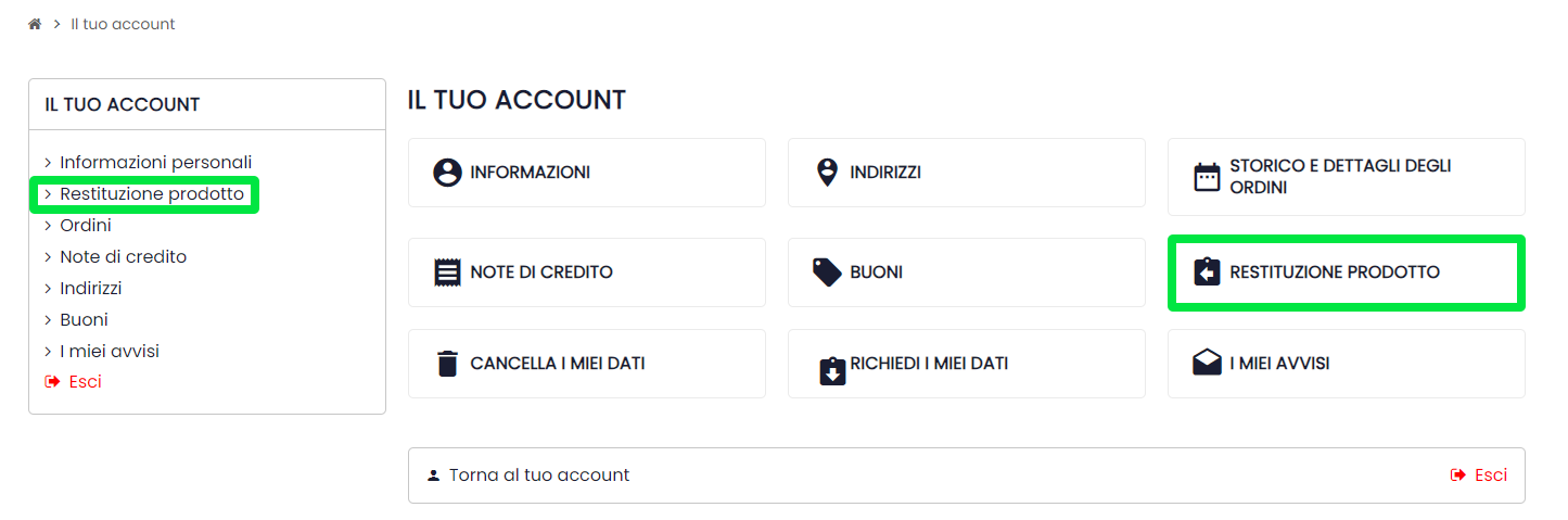 restituzione petconvenienza